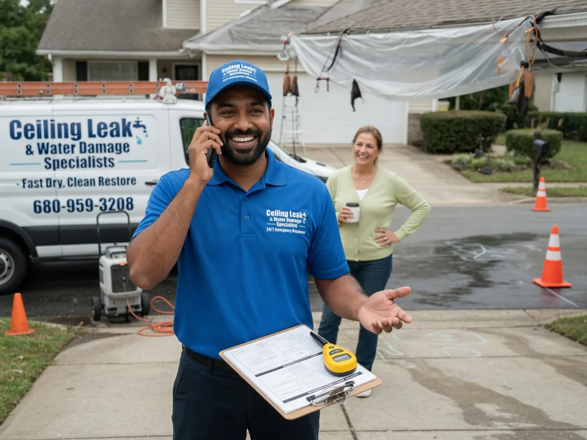 Ceiling Leak Cleanup Pennsauken, NJ FAQs